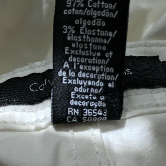 NWOT Calvin Klein skinny Crop pants - Picture 8 of 8